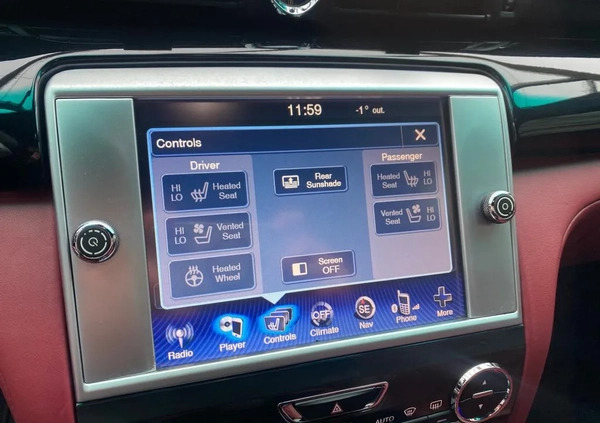 Maserati Quattroporte cena 170000 przebieg: 105264, rok produkcji 2015 z Warszawa małe 497